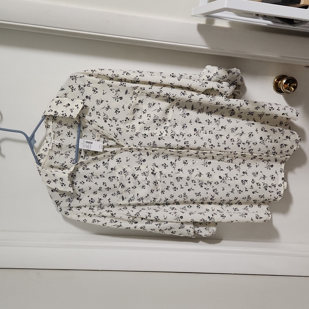 Maurices Button Down Blouse X-large NWT